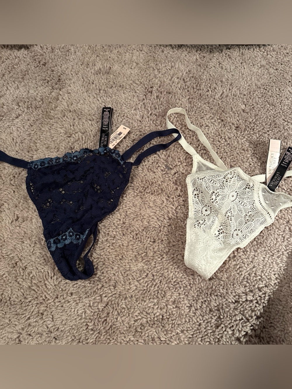 Victoria Secret G Strings size M set of 2